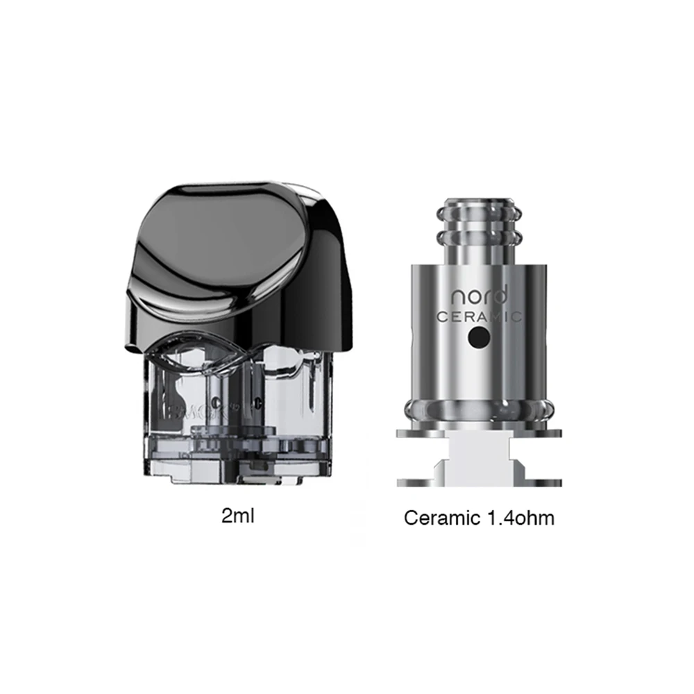 Оригинальный 3 шт/6 шт SMOK NOVO Замена Pod 2 мл емкость для комплект Электронная