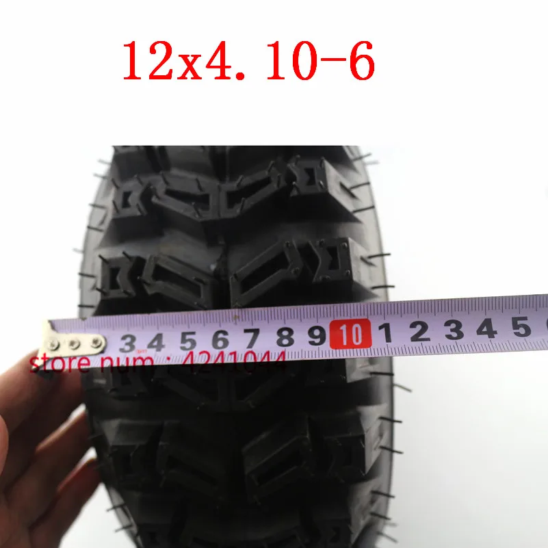 Шина 12x 4 10-6 для ATV Quad Go Kart 47cc 49cc/4 шина газона сада культиватор снегодувка трость |