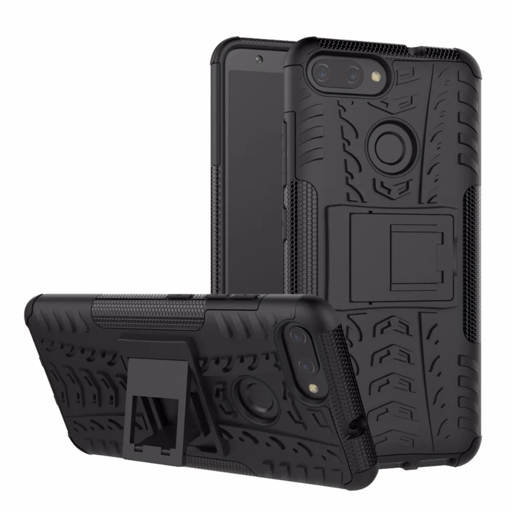 Чехол для Asus Zenfone Max Plus ZB570TL ударопрочный чехол из ТПУ и ПК чехол-подставка