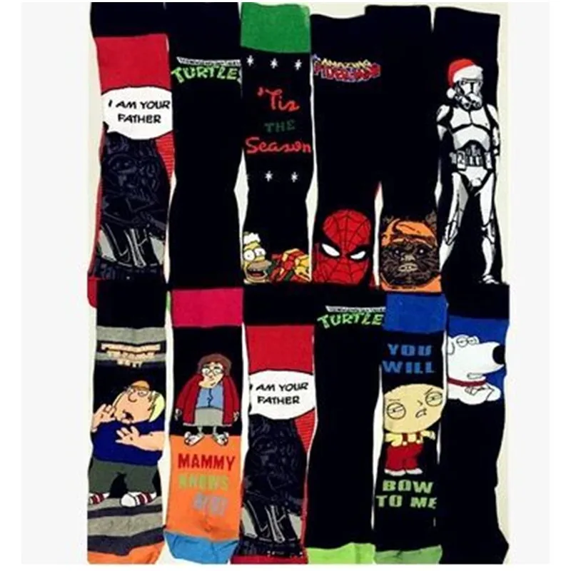 Лидер продаж! Новые модные женские носки с 3D принтом повседневные милыми