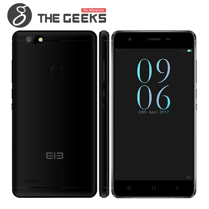 Оригинал Elephone C1 мини мобильный телефон 1 ГБ + 16 mtk6737 1.3 ГГц 4 ядра 5.0 дюймов 2.5D HD Экран