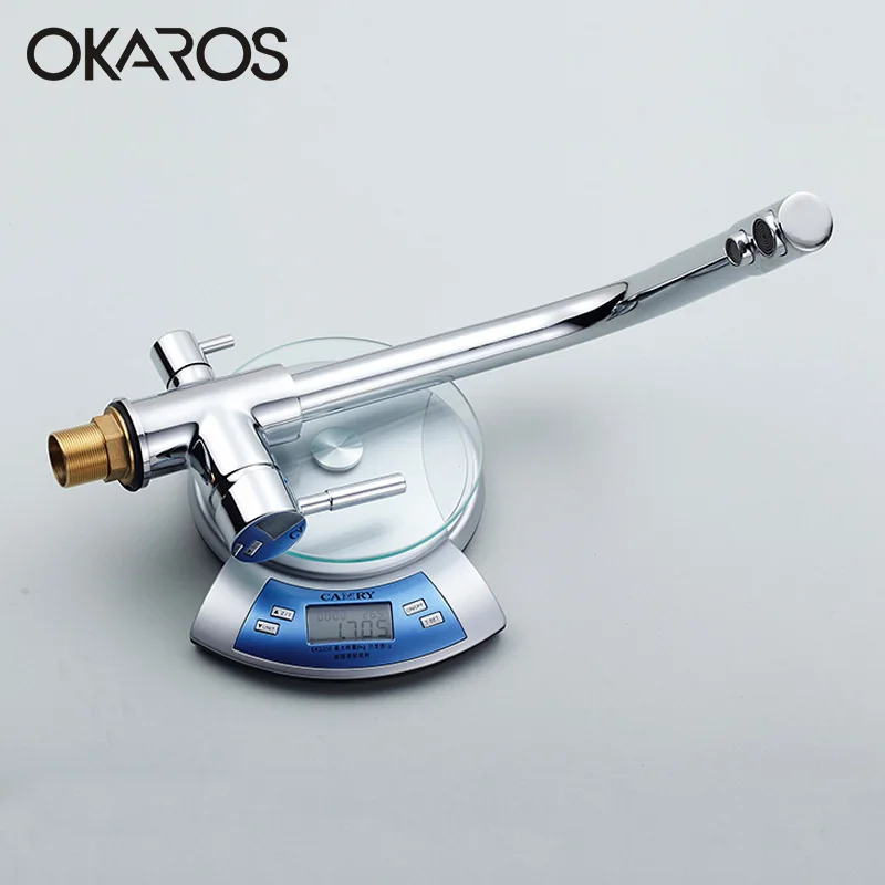 Кухонный Смеситель OKAROS Водоочиститель смеситель с двойным распылителем