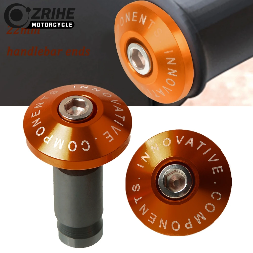 Универсальный 22 мм руль для мотоцикла аксессуары ручка бар колпачок торцевые
