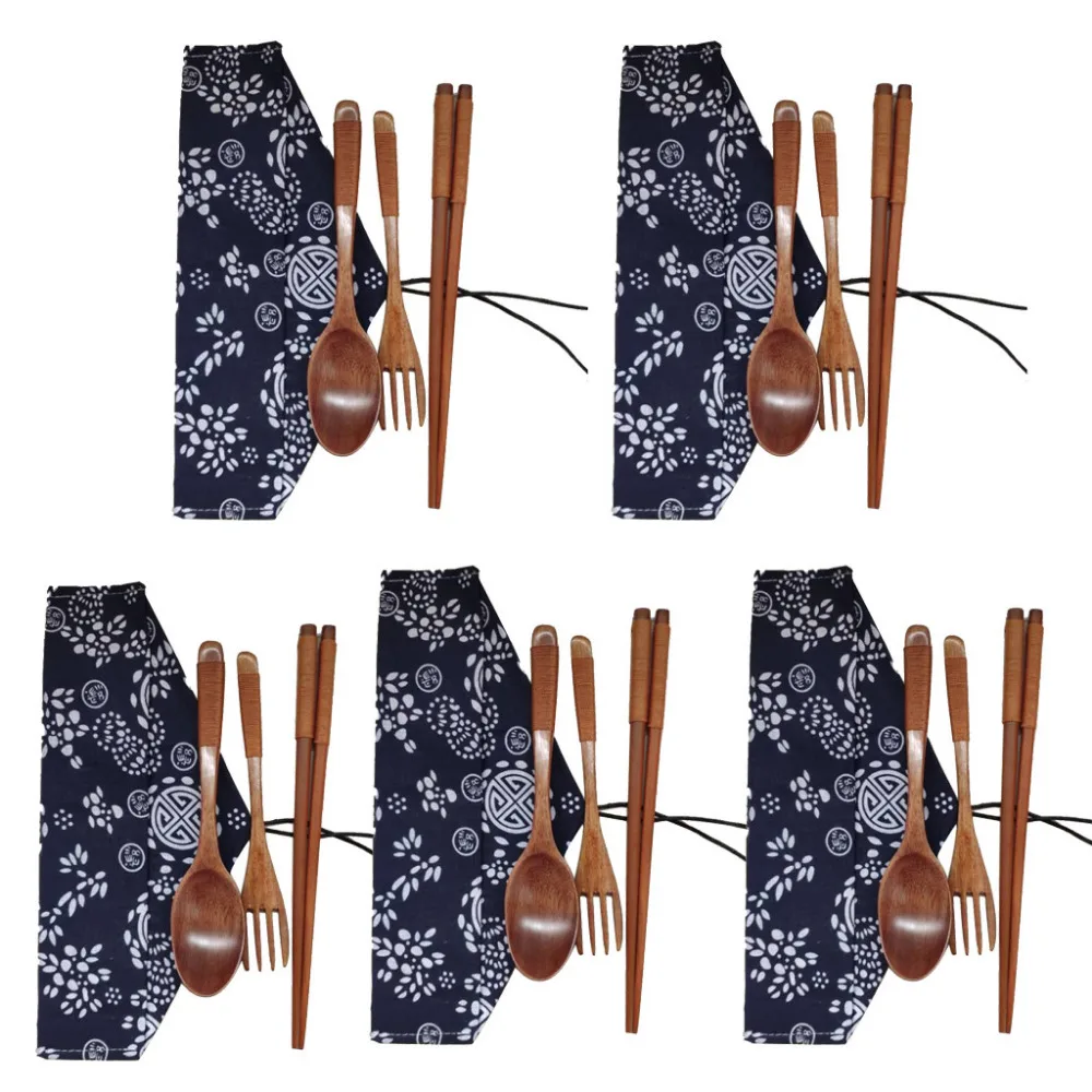 100% Бренд новый высокое качество 5 комплектов Китайские винтажные деревянные