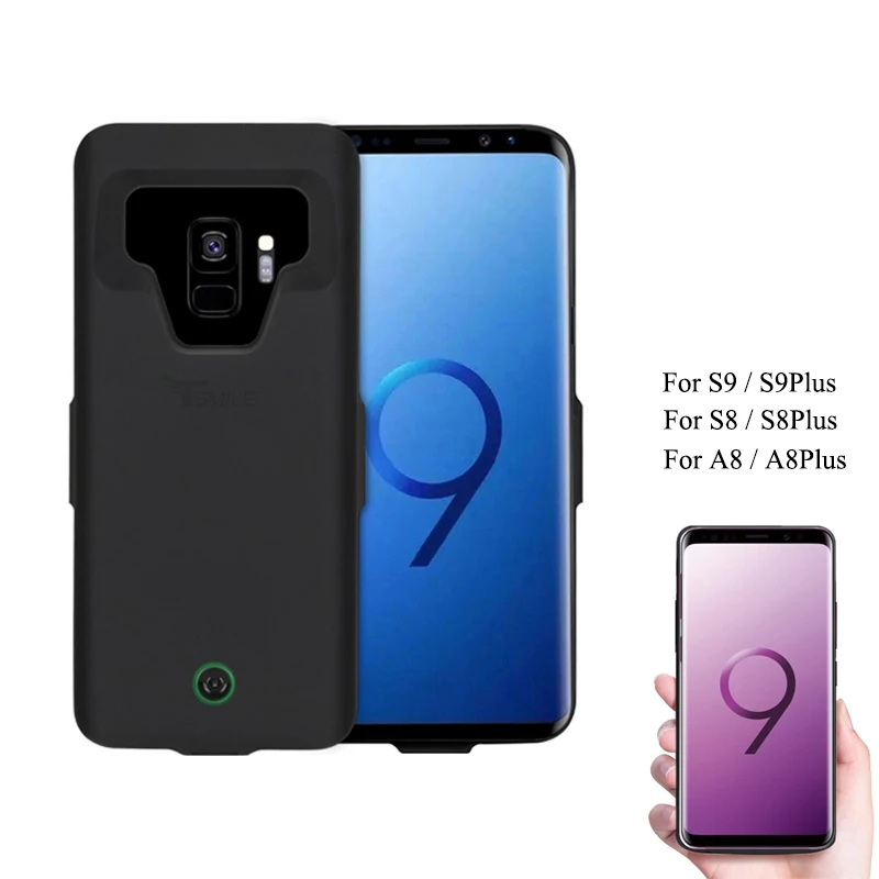 7000 мАч для samsung S8 2018 A8 чехол аккумулятора Портативный зарядки Galaxy S9 Plus + защитный