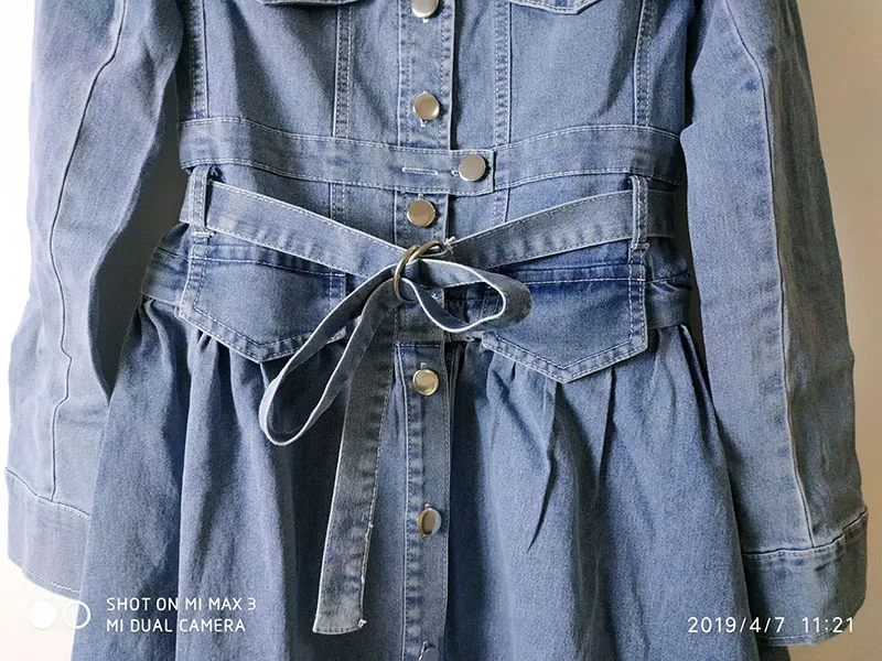 Yingyuanfang новые ковбойские слинг шеи платье с длинными рукавами