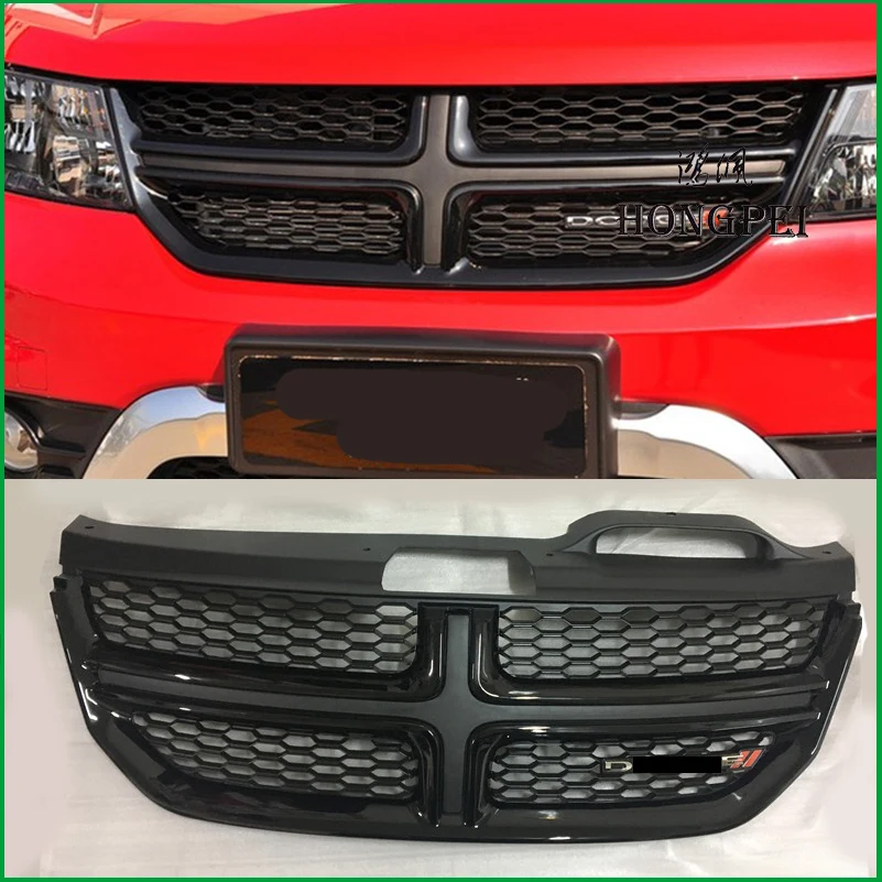 Для Dodge Journey JCUV 2009 2010 2011 2012 2013 передний гриль бампер радиатор верхняя решетка крышка автомобиля Стайлинг