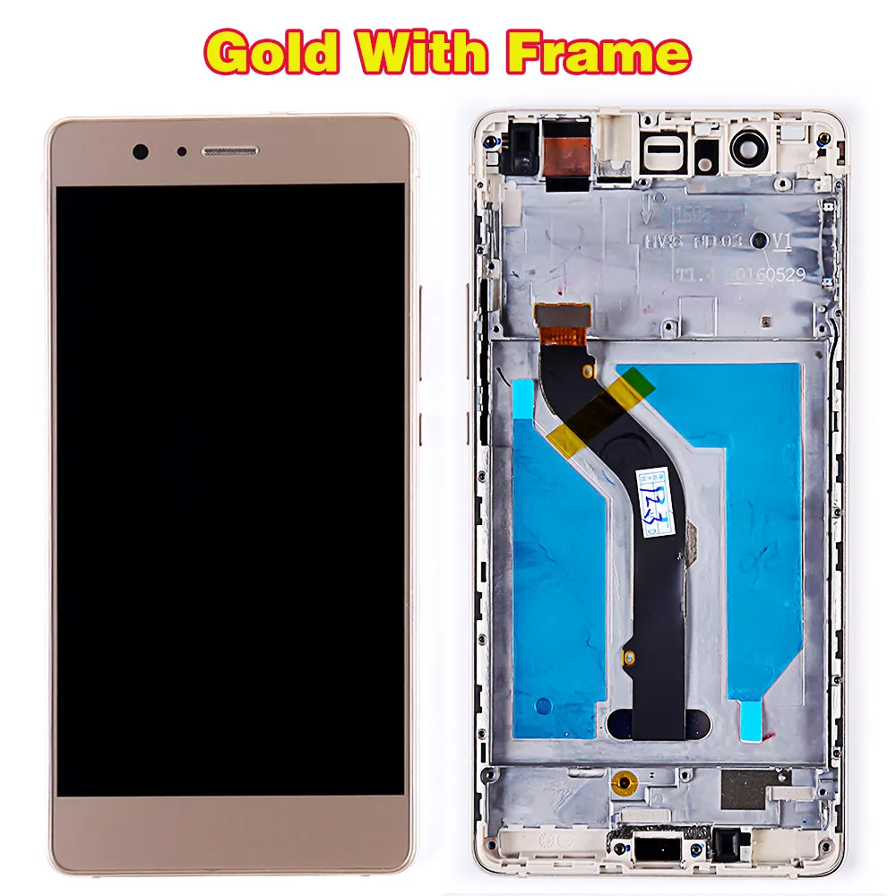 Протестированный 5,2 дюймовый экран для huawei P9 Lite/huawei G9, ЖК-дисплей, дигитайзер, сборка, 10 точек, сенсорный, олеофобное покрытие, рамка