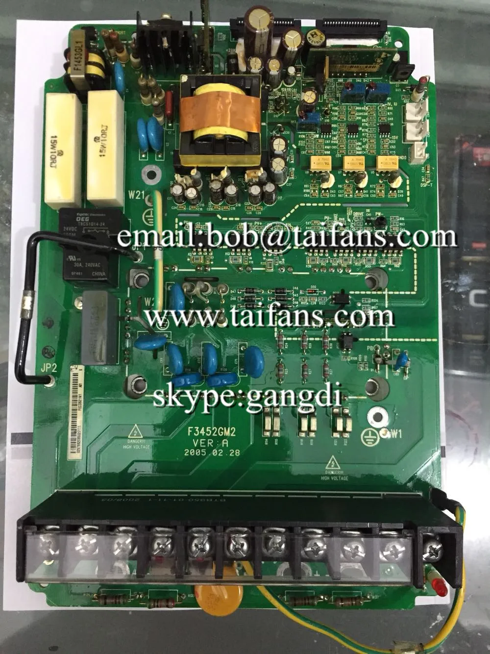 F3452GM2 привод силовой платы для 7.5kw подъемник лифта инвертор в хорошем рабочем