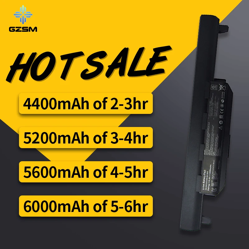 HSW Laptop battery For asus A45 A55 A75 K45 K55 K75 batteries R400 R500 R700 U57 X45 X55 X75 A32-K55 A41-K55 | Компьютеры и офис