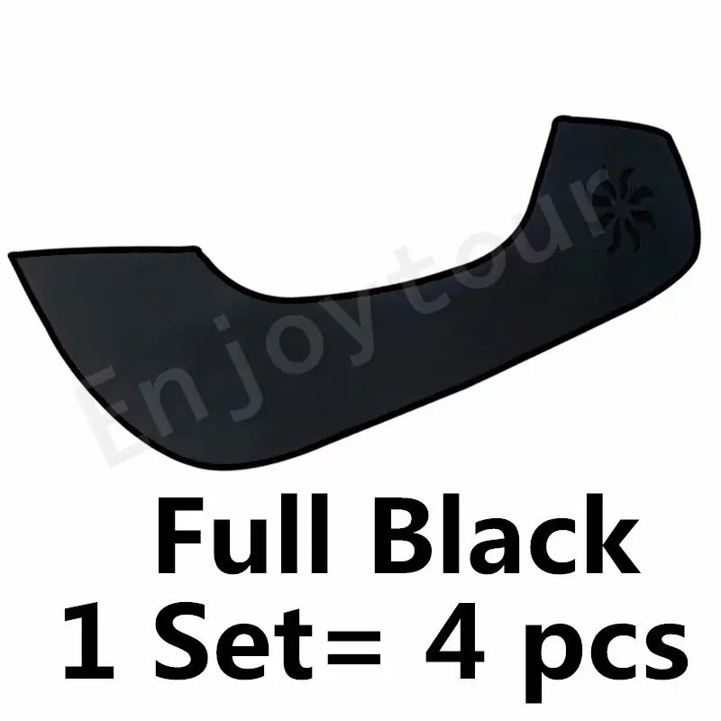 4 шт. Кожаный Автомобильный Стайлинг противоударный коврик дверной аксессуары