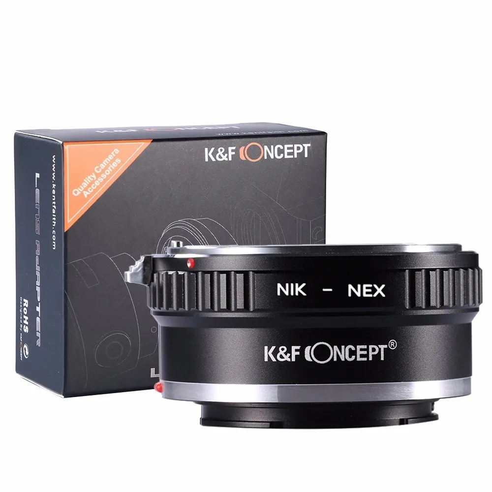 АI-NEX Переходное Кольцо для установки объектива Nikon AI на фотоаппарата Sony E NEX-3 NEX-5 NEX