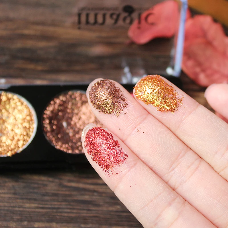 IMAGIC Женская Популярная палитра теней для век с блестящими бриллиантами