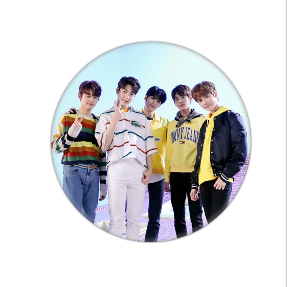 KPOP TXT TOMORROW X TOGETHER альбом брошь значок КНОПКА булавка аксессуары для одежды шляпа украшение для рюкзака - Окраска металла: 11