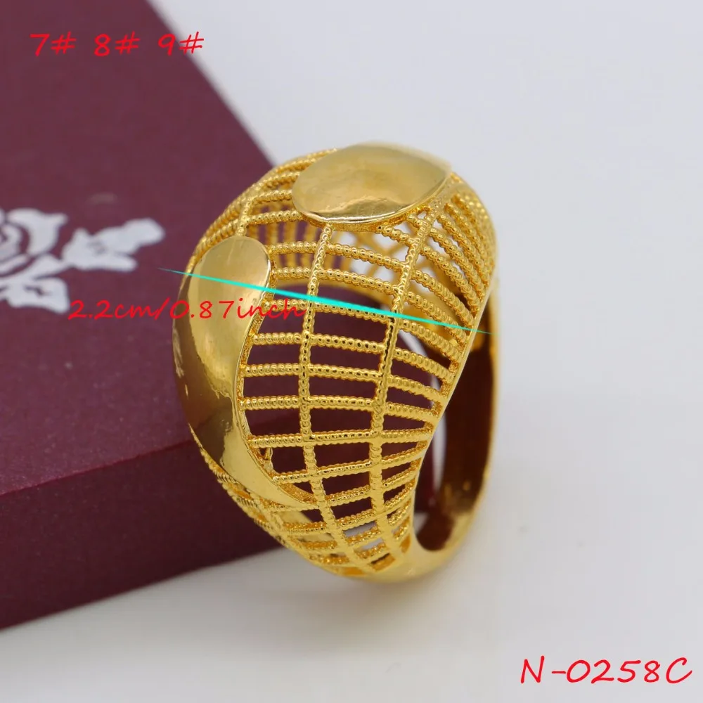 Открытые Кольца для мужчин и женщин Adixyn в африканском стиле золотого цвета