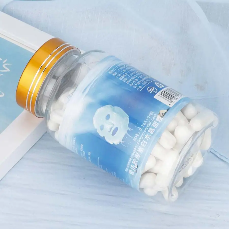 100 шт. Хрустальная маска в капсулах коллагеновый увлажнитель DIY отбеливать