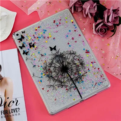 Dandelion Единорог зыбучие пески силиконовая мягкая Задняя накладка чехла из ТПУ для ipad Air 1 Air 2 Nieuwe ipad 9,7 9,7 дюймов чехол для планшета - Цвет: Dandelion