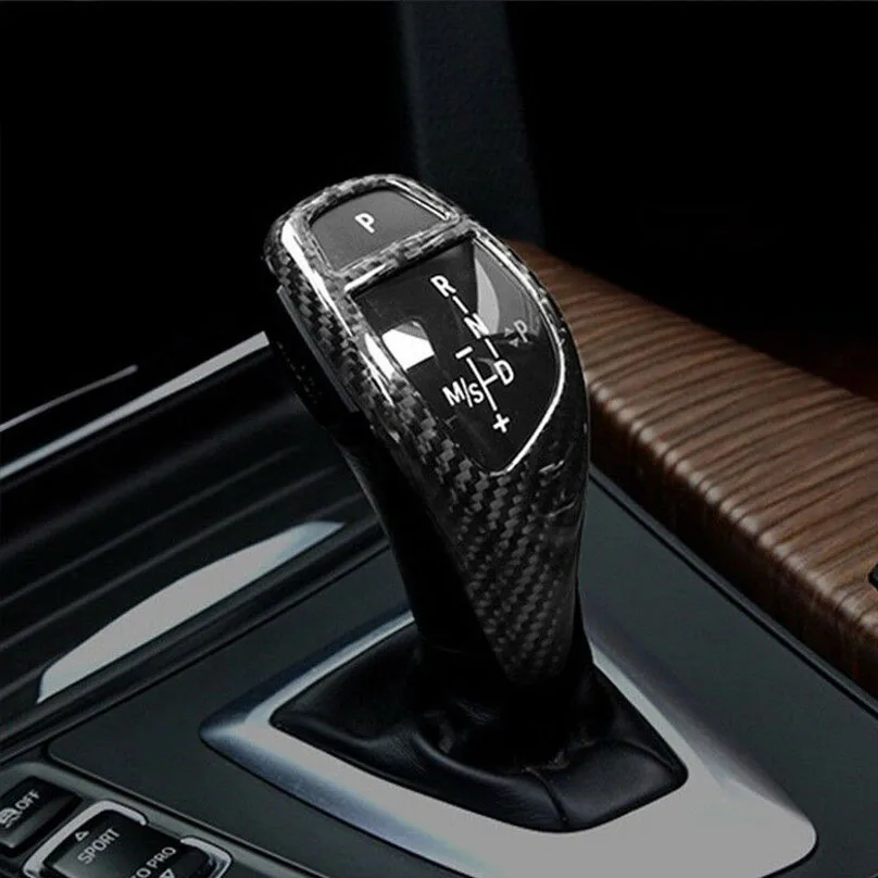 Углеродное волокно для BMW F20 F30 F25 F26 F15 1 2 3 4 серии ручка переключения передач крышка