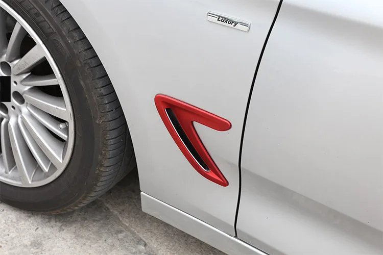 АБС-пластик хромированные 3D наклейки Боковая Крышка вентиляционного отверстия