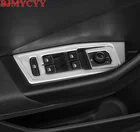 Автомобильная декоративная рамка из нержавеющей стали BJMYCYY, стеклоподъемная панель для Volkswagen T-ROC 2018, аксессуары