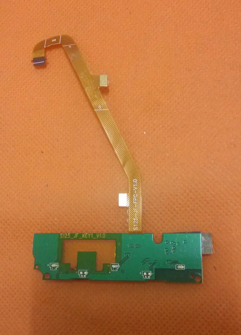 Б/у оригинальный микрофон маленькая плата + основной кабель FPC для Elephone P10 MTK6582