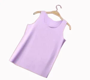 11 Light Purple Топ на бретелях для женщин плюс размер 3XL Белый Базовый Топ Без Рукавов дышащий ледяной шелк летний топ Уличная Повседневная безрукавка Mujer - Цвет: 11 Light Purple