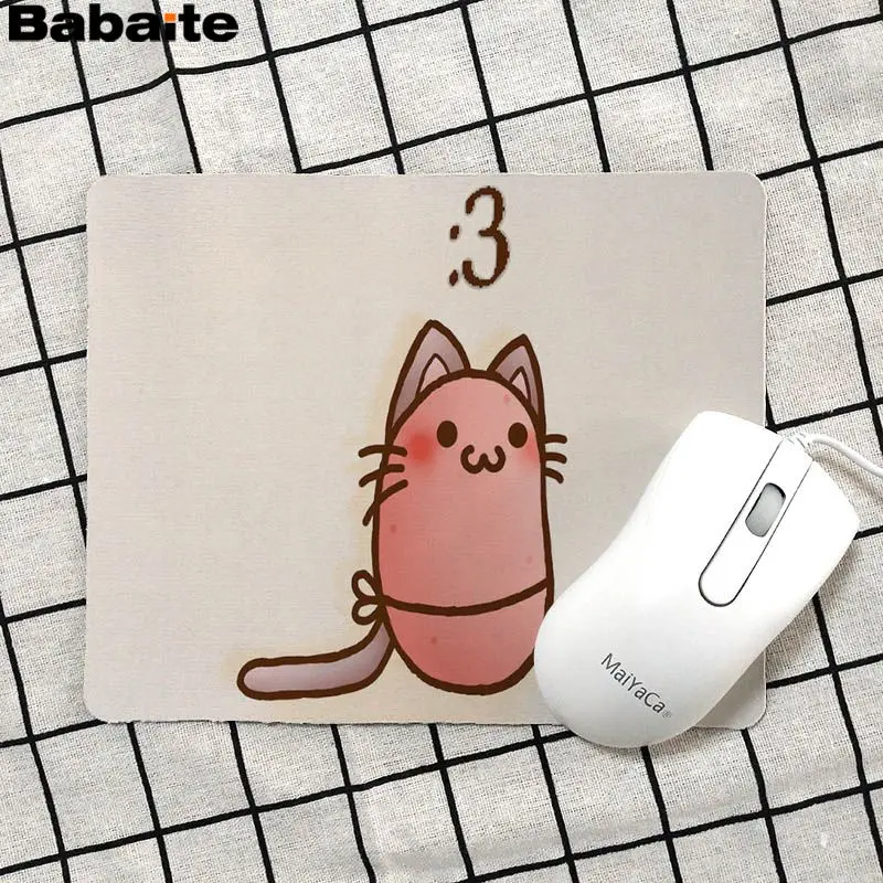 Babaite 2018 новый картофель фри силиконовый коврик для мыши игры Гладкий блокнот