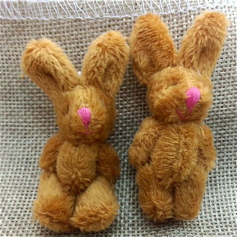 50pcs/lot cute Mini Rabbit Plush Toys kids soft toys children Stuffed plush Animal Toy premium cheap &amplovely option - купить по