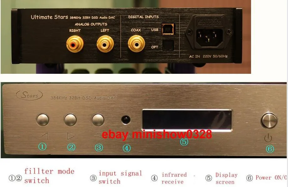 Обновления Talema двойной AK4495SEQ AK4495 ЦАП Декодер AK4118 PCM 384 кГц + XMOS XU208 USB поддержка DSD HIFI