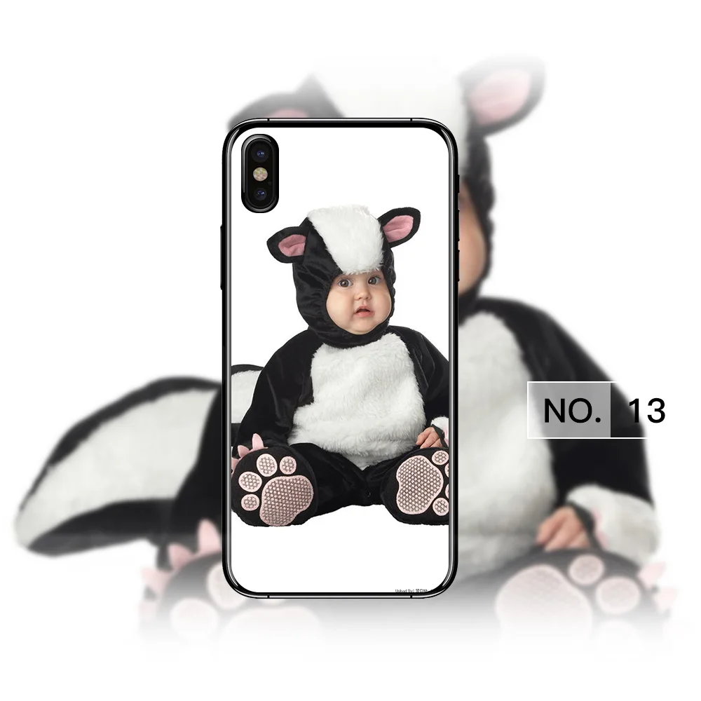 Bauqee Мода рисунком телефон чехлы для iphone 10 плюс мягкий силиконовый чехол iPhone 6 6S 5 5S