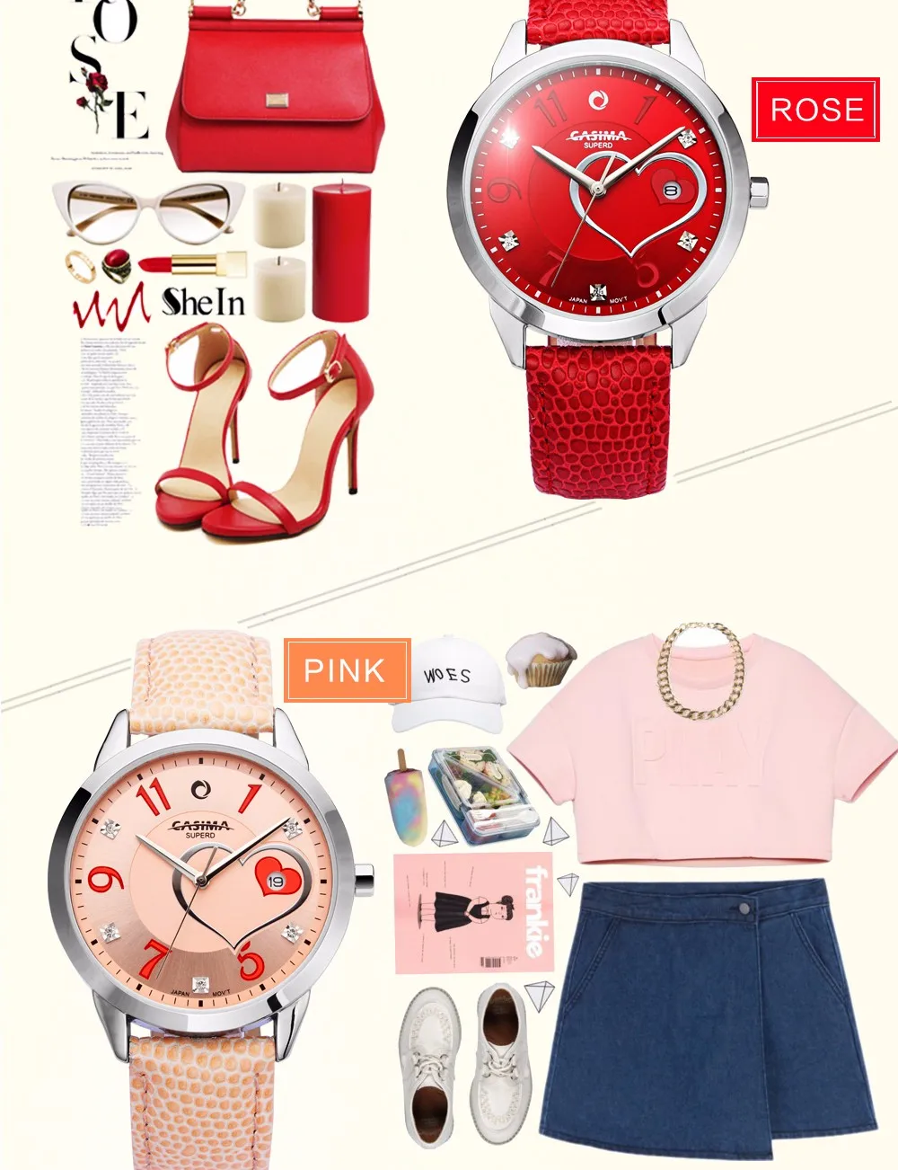 Reloj Mujer CASIMA люксовый бренд бриллианты горный хрусталь Роскошный Повседневный Женский кварцевый Кожаный ремешок водонепроницаемый Montre Femme