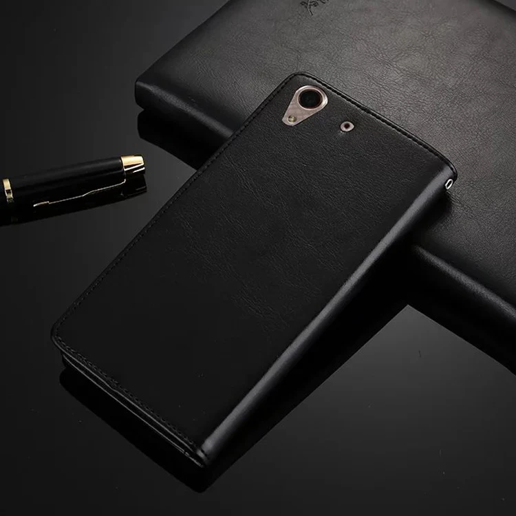 Роскошные Чехлы из искусственной кожи для Huawei Y6II Holly 3 Магнитный кошелек
