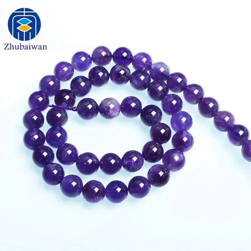 SA002-Amethyst Натуральный аметист, бисер, различные материалы, камень, 8 мм, цитрин, бусины для женщин, подарки, изготовление ювелирных изделий - Цвет: SA002-Amethyst