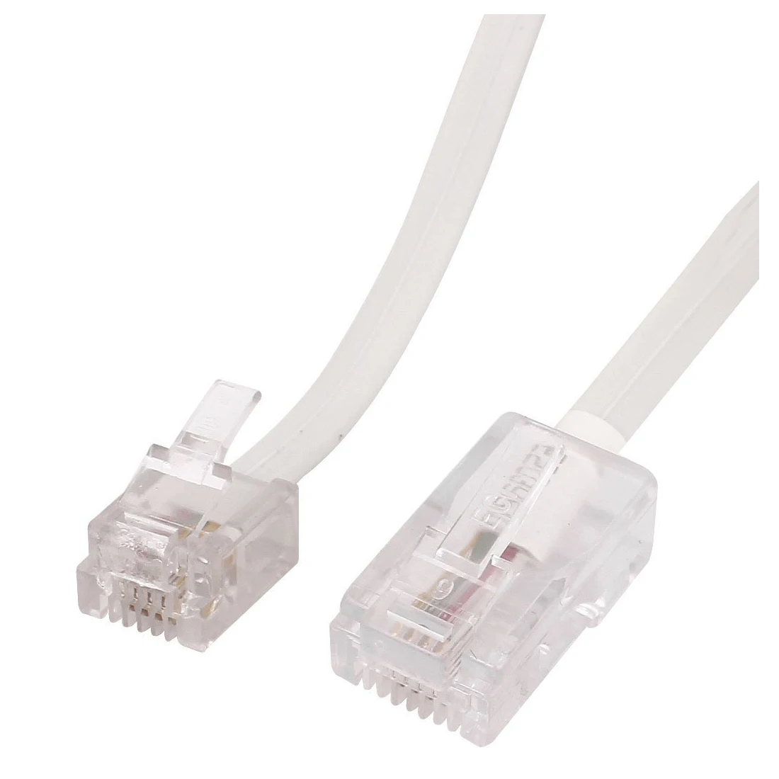 RJ11 6P4C к RJ45 8P4C модульный телефон интернет удлинитель 3 метра Прямая поставка|Сетевые шнуры и удлинители| |