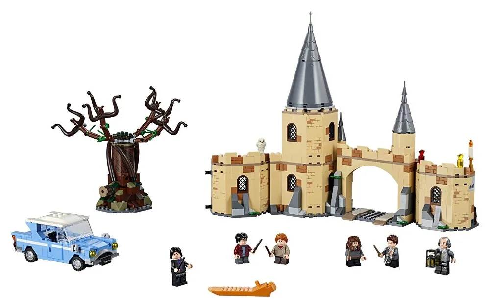 Бела Харри Поттер и камера секретов Хогвартс Whomping Willow строительный комплект