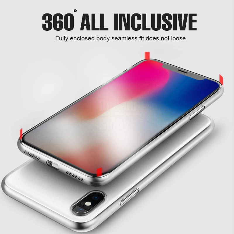 Ультратонкий матовый чехол ONEVAN 0 3 мм для iphone X XS Max XR 11pro противоударный защитный