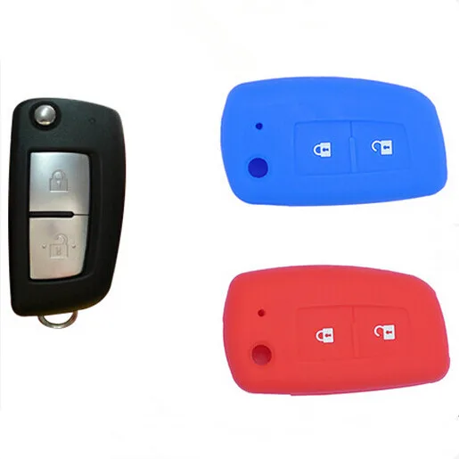 Для стайлинга автомобилей Силиконовые чехлы для ключей 2 3 4 кнопки чехол Nissan Qashqai X