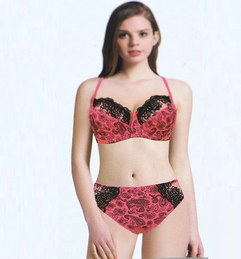 Дышащее белье бюстгальтеры для женщин Здоровый комплект нижнего белья пуш-ап