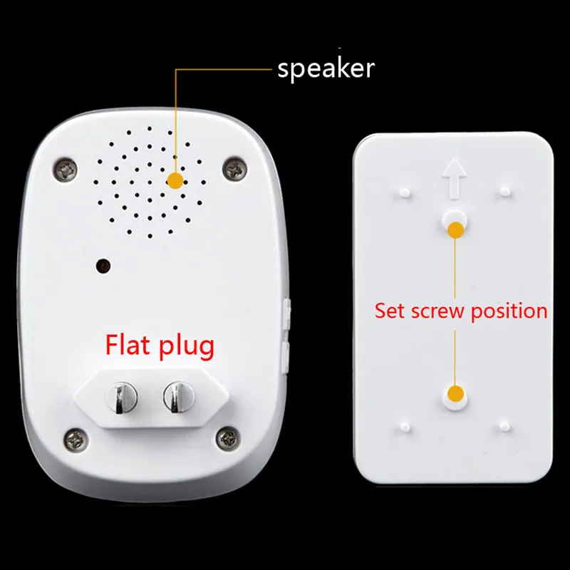 Беспроводной дверной звонок 1 передатчик + 3 приемника домашний 200 м Пульт