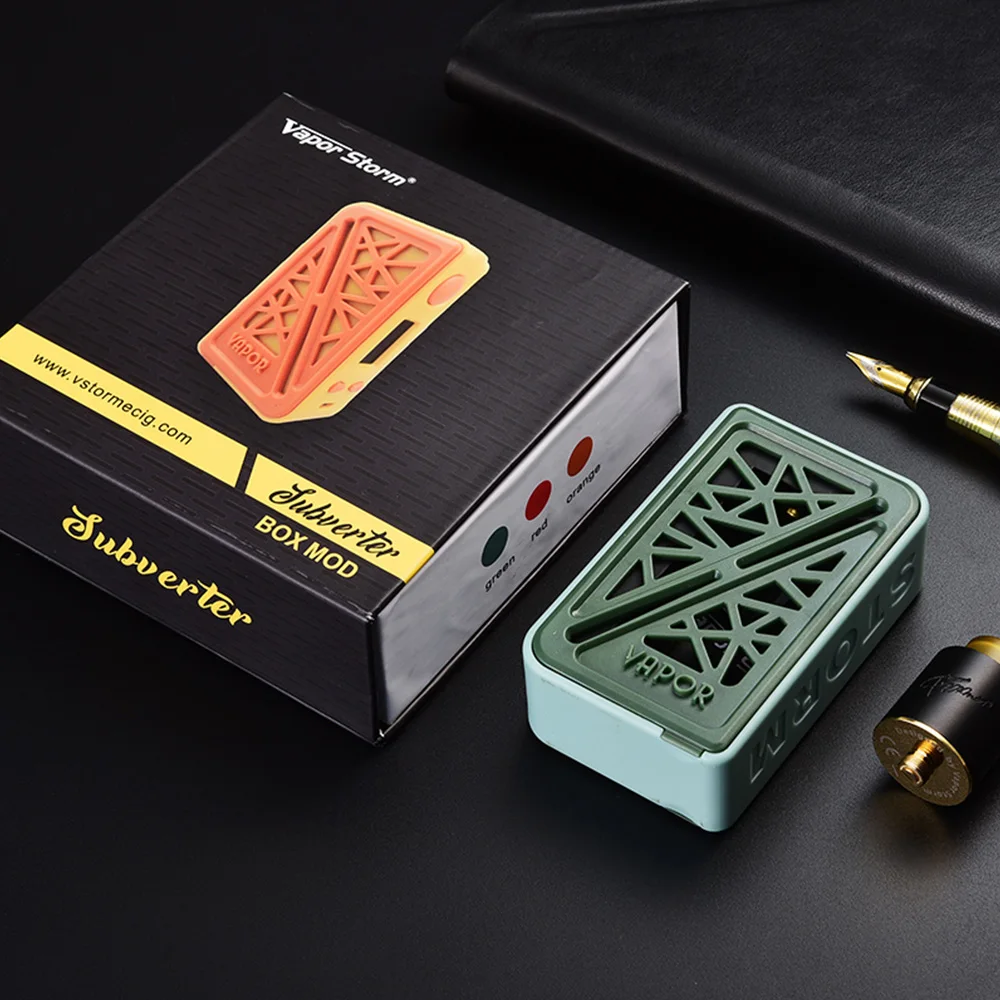 Оригинальный Vapor Storm Subverter 200 Вт TC MOD с 0 96 дюймовым TFT цветным экраном АБС-пластик VS