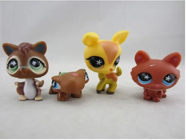 20pc /Lot Littlest Pet Shop Cat Dog Animals action Figures Ramdon Girl Boy Toys Gift | Игрушки и хобби
