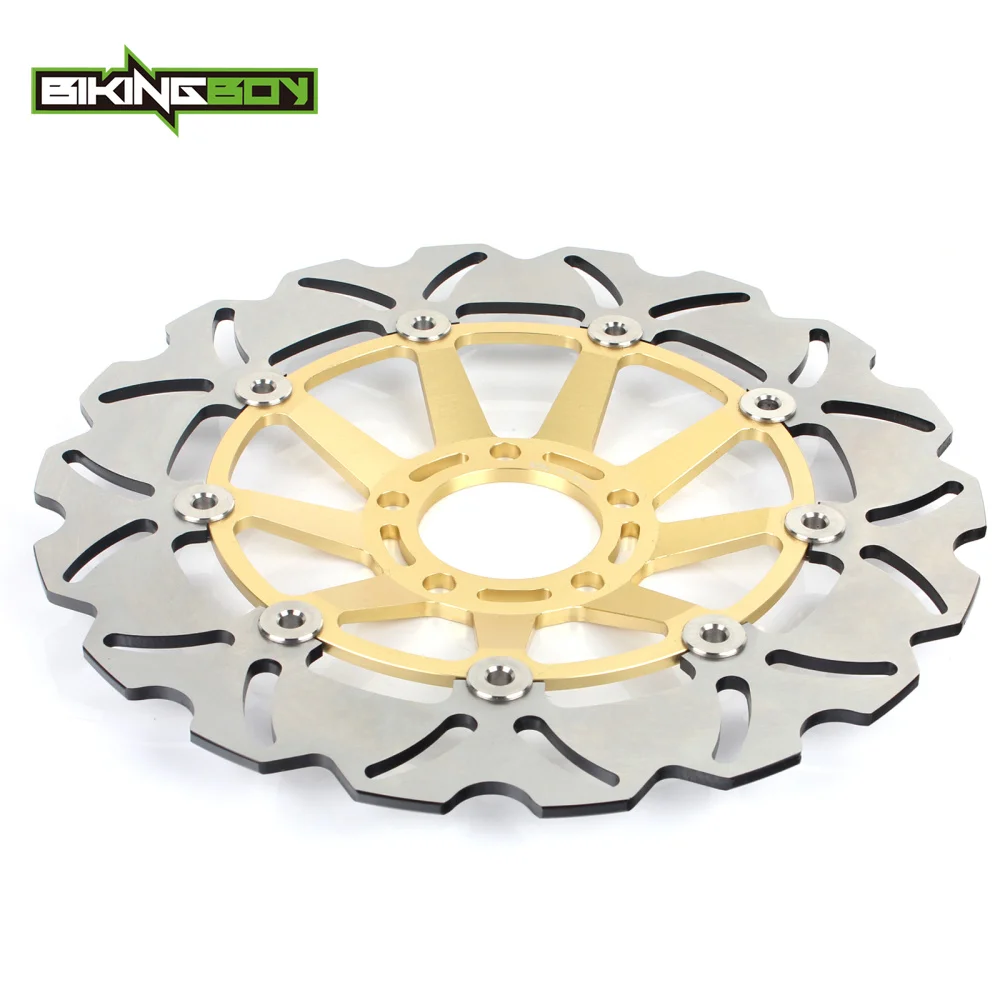 BIKINGBOY 310mm Street Bike Front Brake Discs Disks Rotors Pads Wave Set For Suzuki GSX-R 1100 GSXR 1986 1987 1988 86-88 | Автомобили и