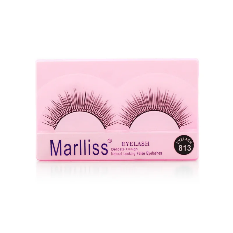 Eyemix 811-816 натуральные накладные ресницы для наращивания полные толстые повторное