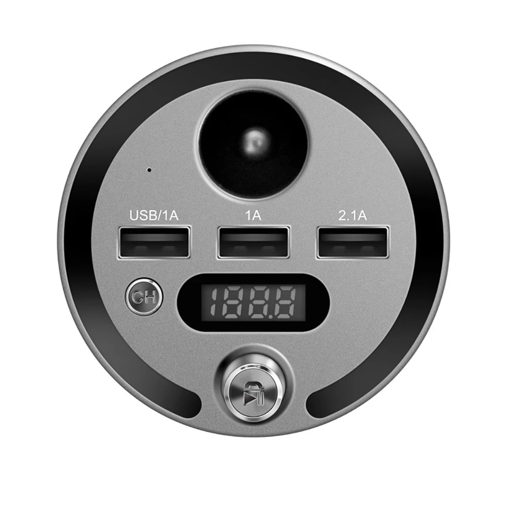 Многофункциональный Автомобильный MP3-плеер Bluetooth fm-передатчик чашка Hands Free прикуриватель 3 USB порт зарядное устройство Fiat Grande Punto