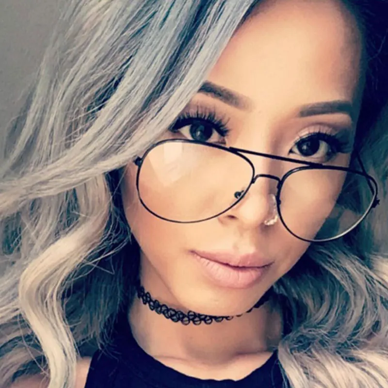 Классические Прозрачные очки оптика рамка зеркало Ретро стиль солнцезащитные