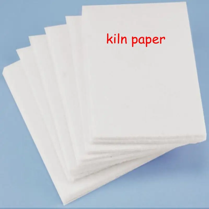 Free Shipping Microwave Kiln Paper 30pcs/bag ( 10&quotx7&quot) of 1mm thickness fiber for glass fusing | Дом и сад