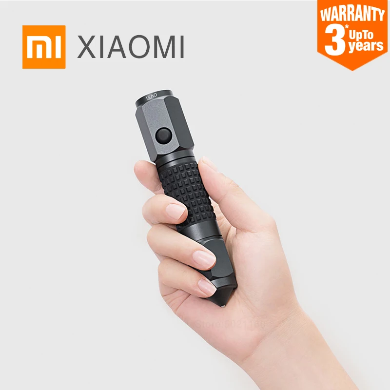XIAOMI MIJIA LEAO фонарик портативный автомобильный молоток безопасности A10 светодиодный уличный фонарик водонепроницаемый SOS flash Спасательный Инструмент стеклянный выключатель
