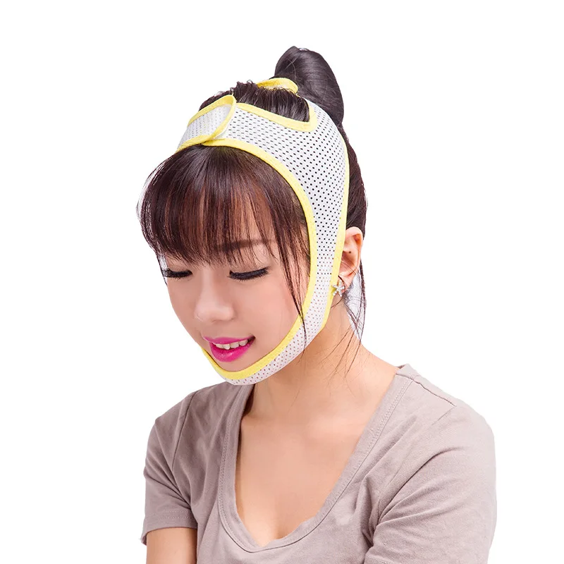 Тонкий корректирующий бандаж для ухода за лицом маска ночного и дневного