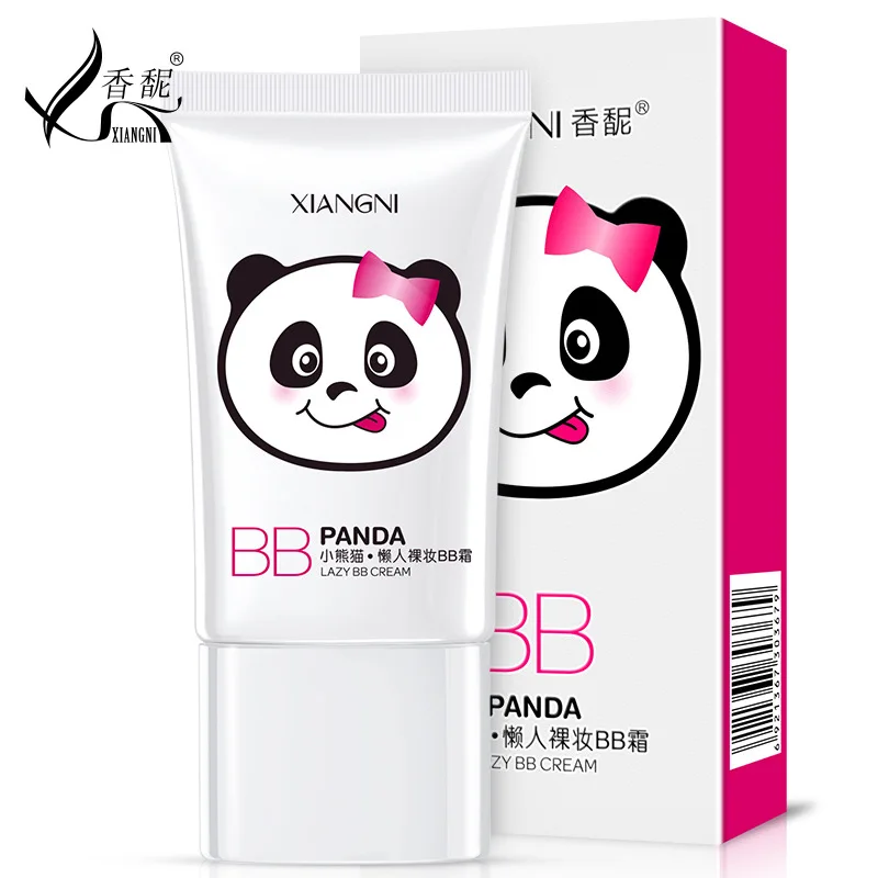 XIANGNI красная панда lazy person naked makeup BB cream cover blotemish water include основа для ухода за кожей