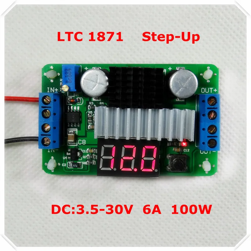LTC1871 DC Boost регулируемый Повышающий Модуль источника питания светодиодный